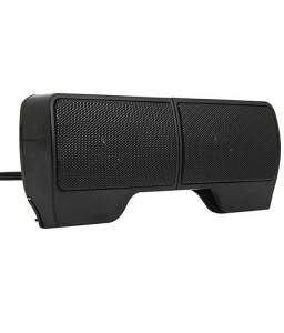 2pcs Wall-mounted Laptop External Speakers Black