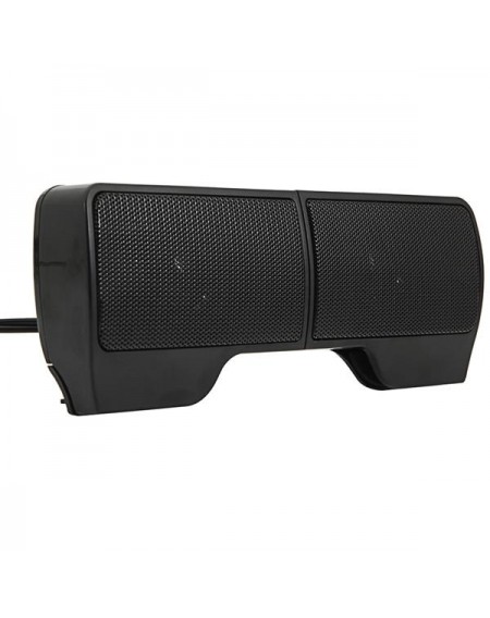 2pcs Wall-mounted Laptop External Speakers Black