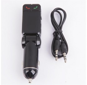 BC06 Car Bluetooth V2.1 + EDR Transmitter with FM & Hands-free & USB Charger Black