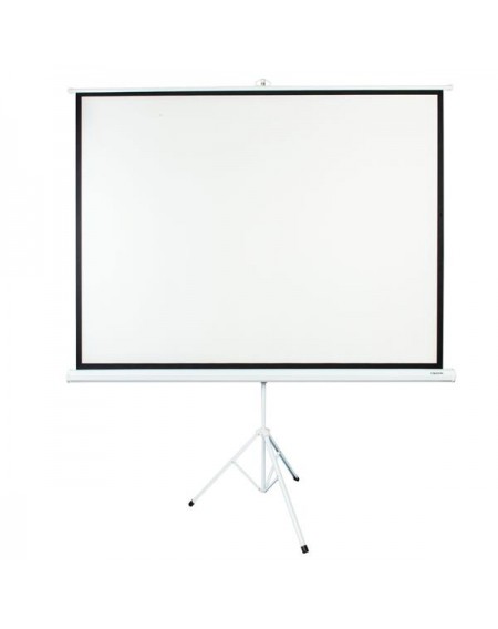 Leadzm 100 INCH 4:3 HD Portable Pull Up Projector Screen Home Theater   Stand Tripod